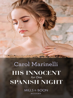 cover image of His Innocent For One Spanish Night